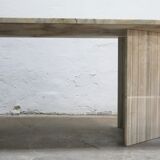 Vintage marble dining table