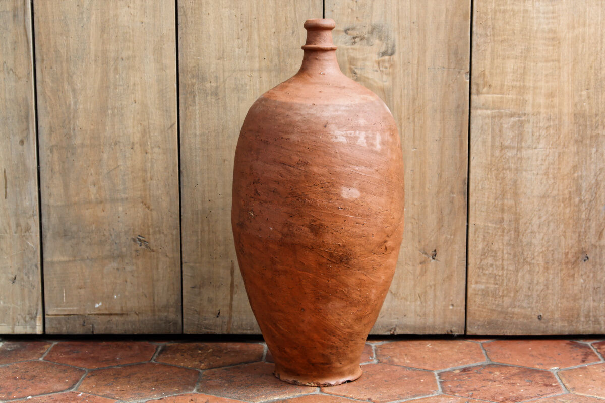 Ancient terracotta jar