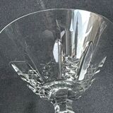 2 champagne glasses stamped Baccarat - Service Austerlitz