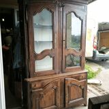 Large 2-body oak sideboard from the Regency period