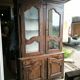 Large two-part oak buffet from the Regency period