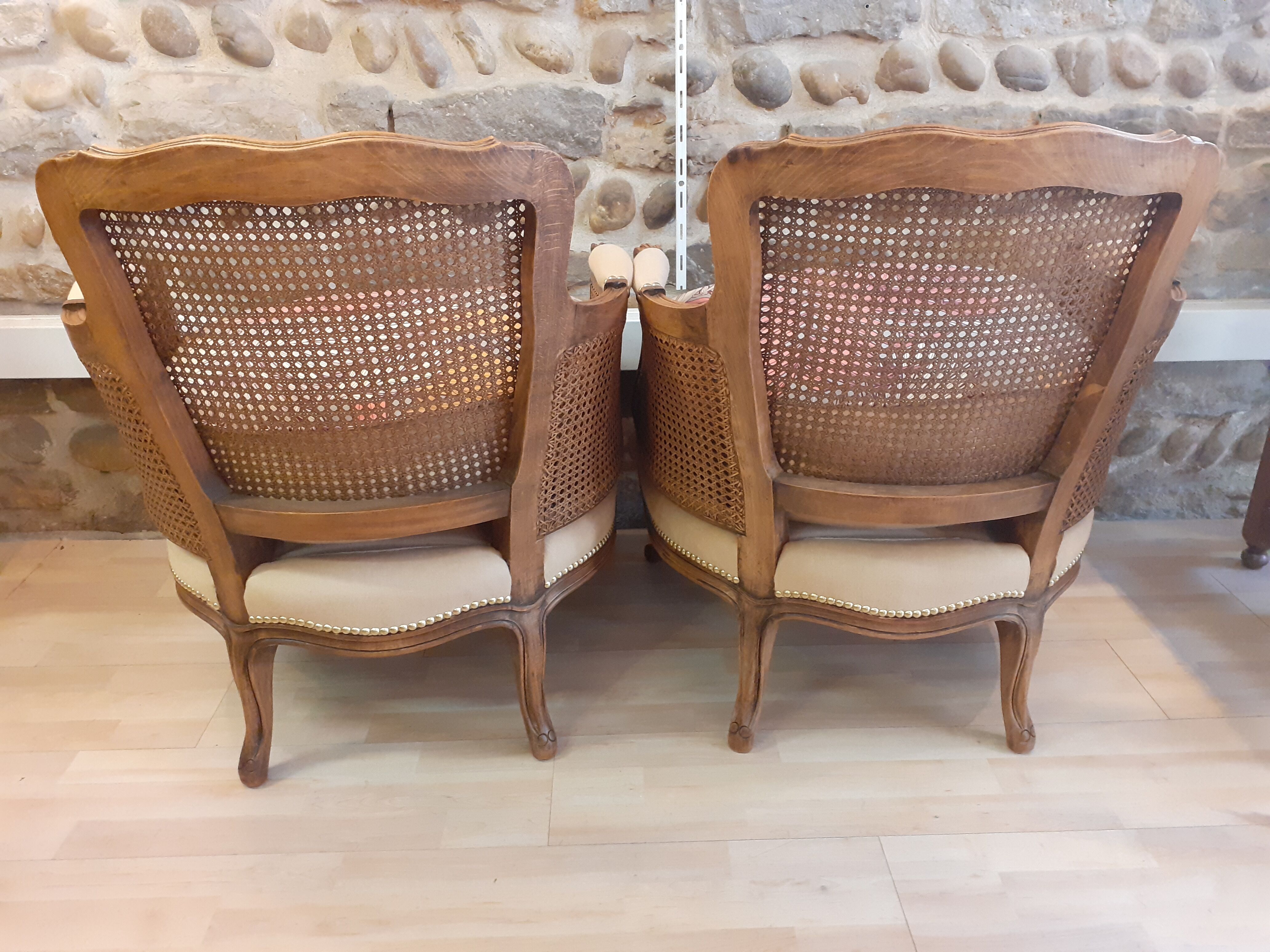 Pair of armchairs
