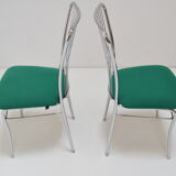Pair of Mid-century Chrome Chairs,Nowy Styl,circa 1980's.