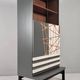 Vintage Bar Cabinet in Beech, 1970s