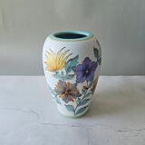 Vintage vase Flora Gouda Holland - Model Viola hand-painted