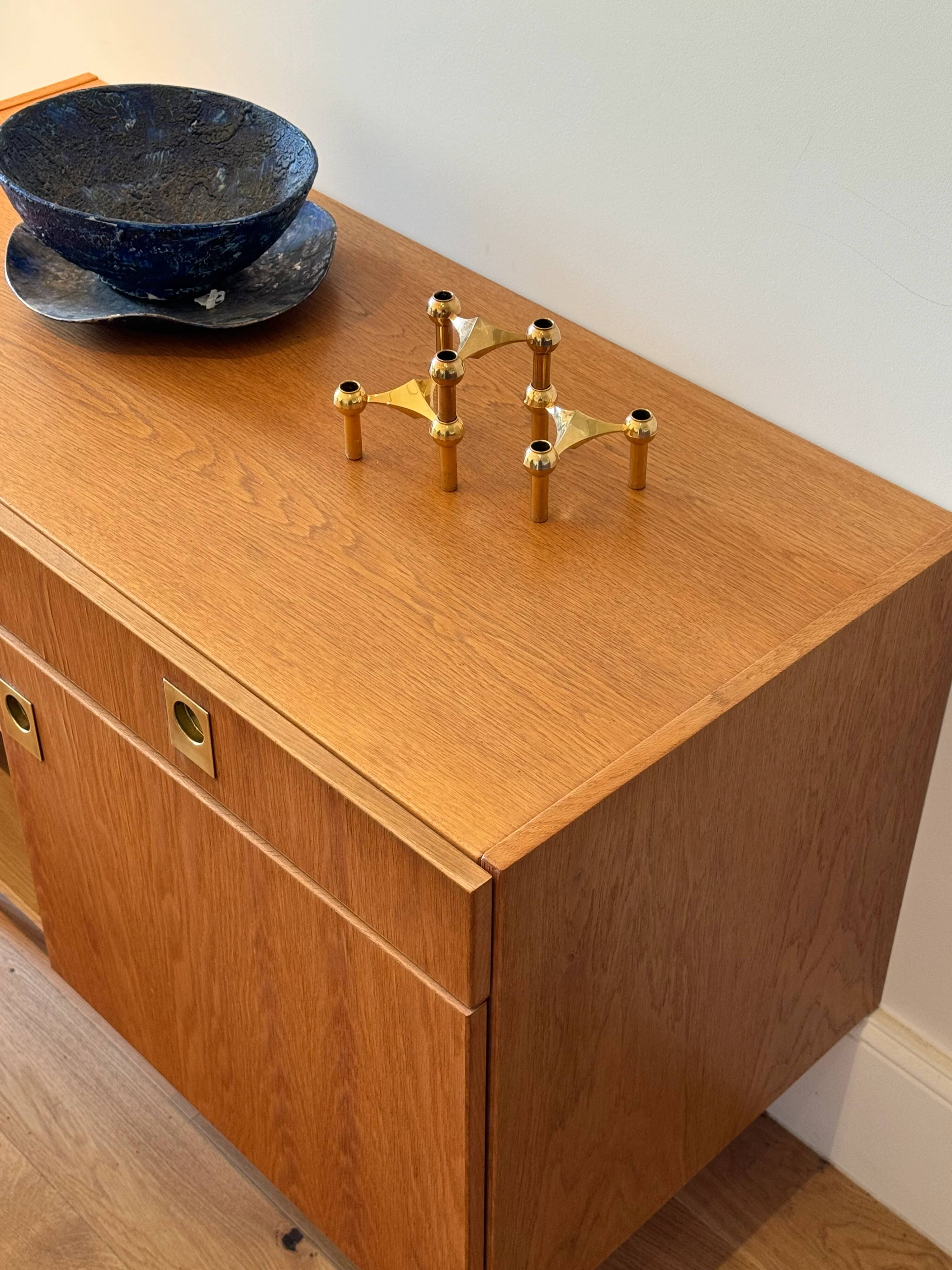 Vintage Scandinavian oak sideboard "Stina"
