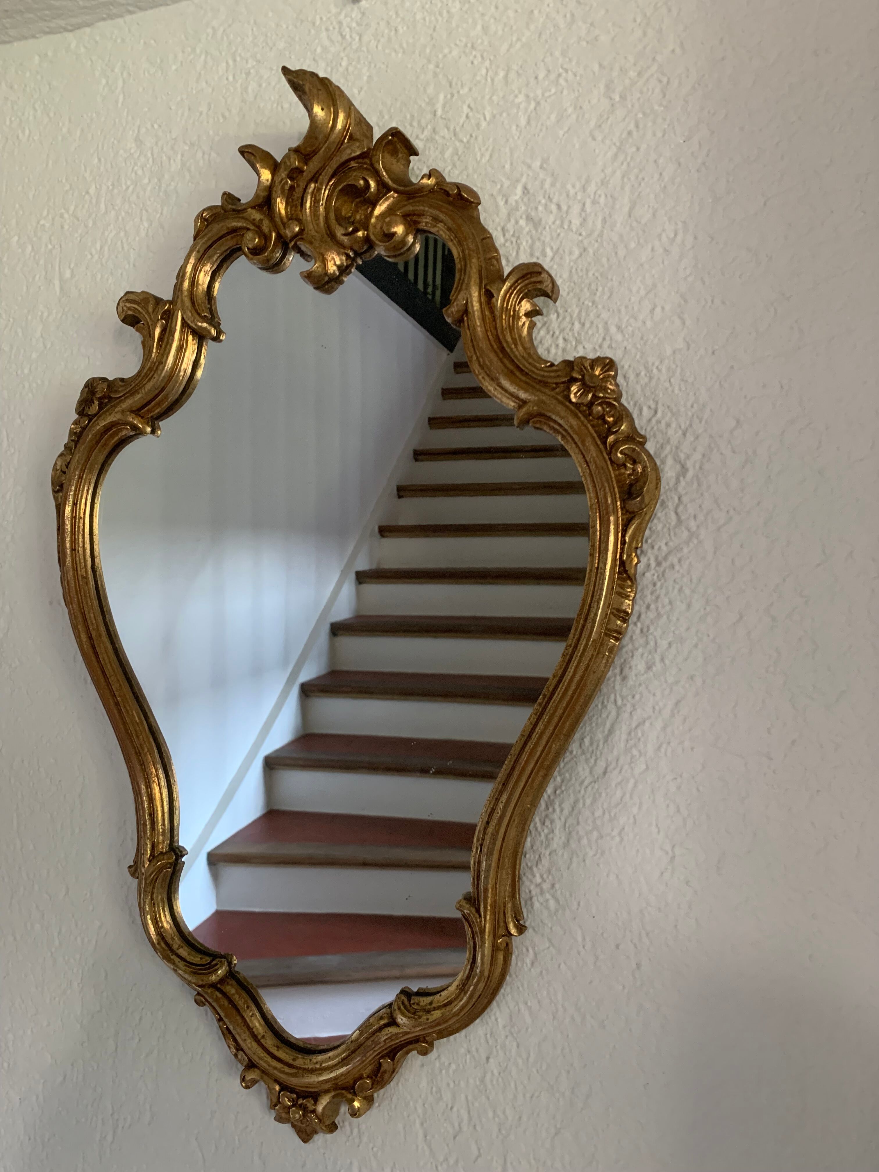 Baroque style mirror  40x70cm