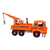 Truck Tow truck "Auto Service" of the French brand Joustra n ° 695 of 1969 in sheet metal