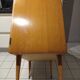 Old vintage Scandinavian chest of drawers 3 drawers and 1 compass foot holder