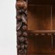 Baroque Style Display Case in Oak, Belgium, 1950s