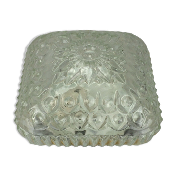 60s 70s lamp luminaire plafoniere flush mount glass space age design