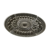 Crystal serving dish