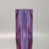 1960s Astonishing Rare Pink Vase By Flavio Poli for Seguso. Made in Italy
