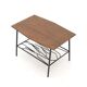 Coffee table with a wooden top, 1950s.