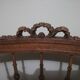 Corner chair canus Louis XV style