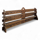 Medieval style wall shelf