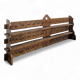 Medieval style wall shelf