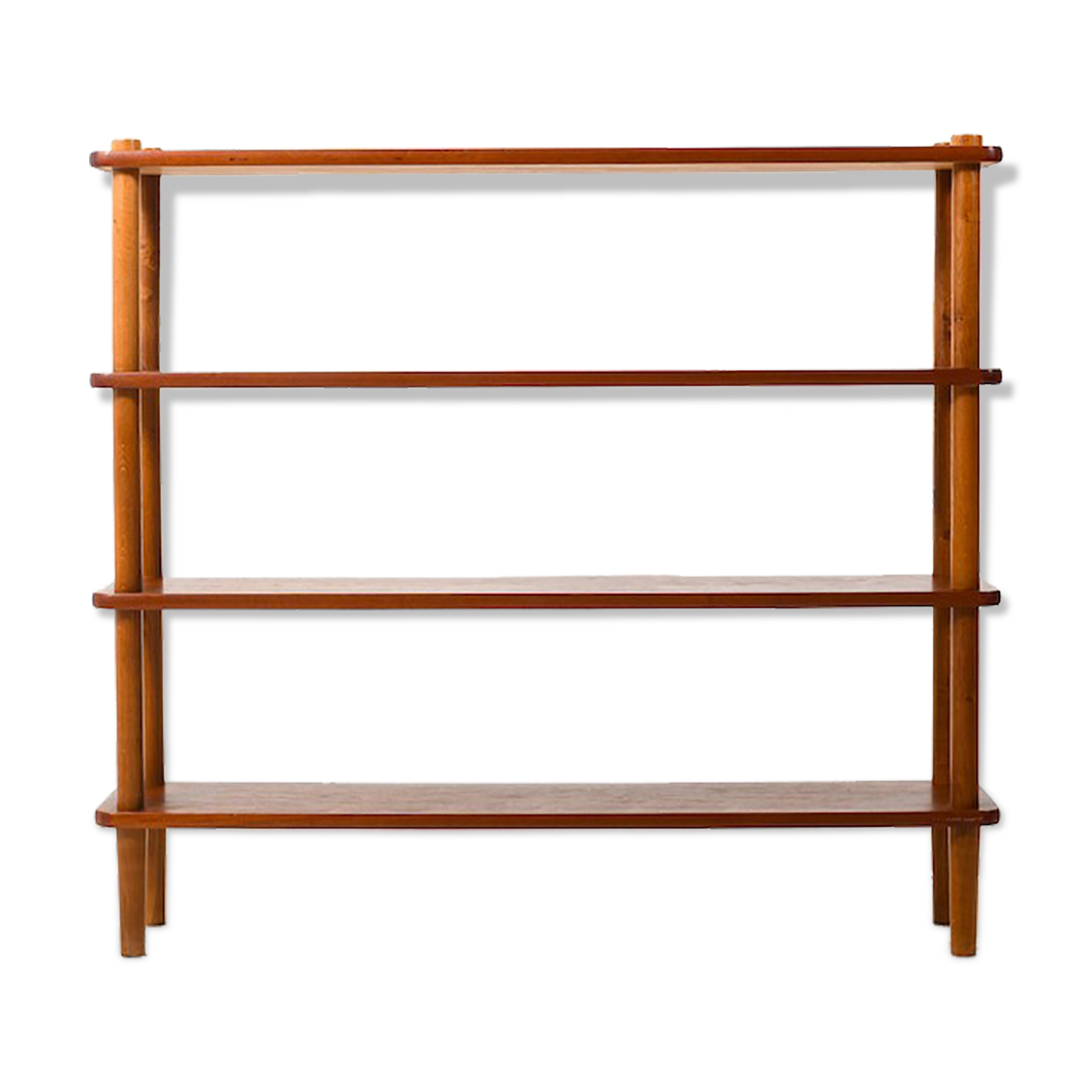 High Quality Danish Teak & Oak Display Shelves by Bovirke