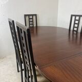 Dining room set extendable table and 6 chairs