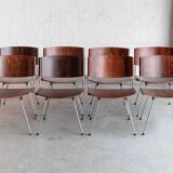 Set of 8 dining chairs by Nanna Ditzel