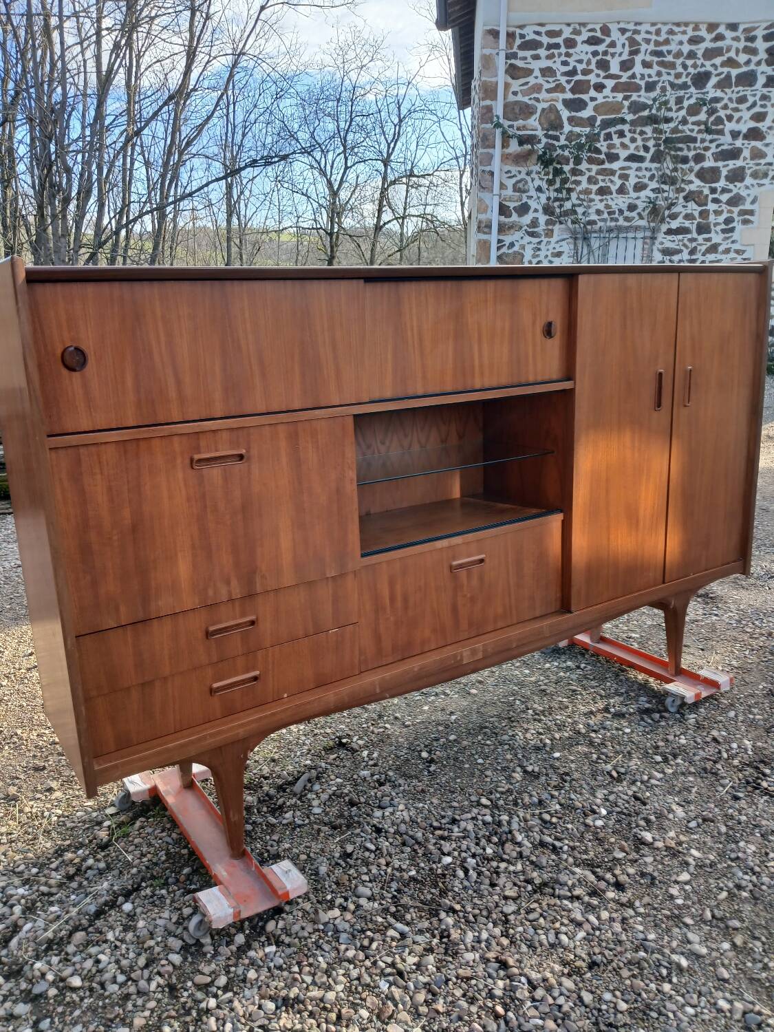 Buffet / enfilade vintage style scandinave
