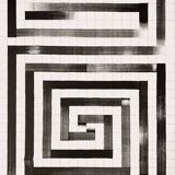 Ink on paper - Dysfunctional structure n°1