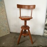 Wooden workshop chair