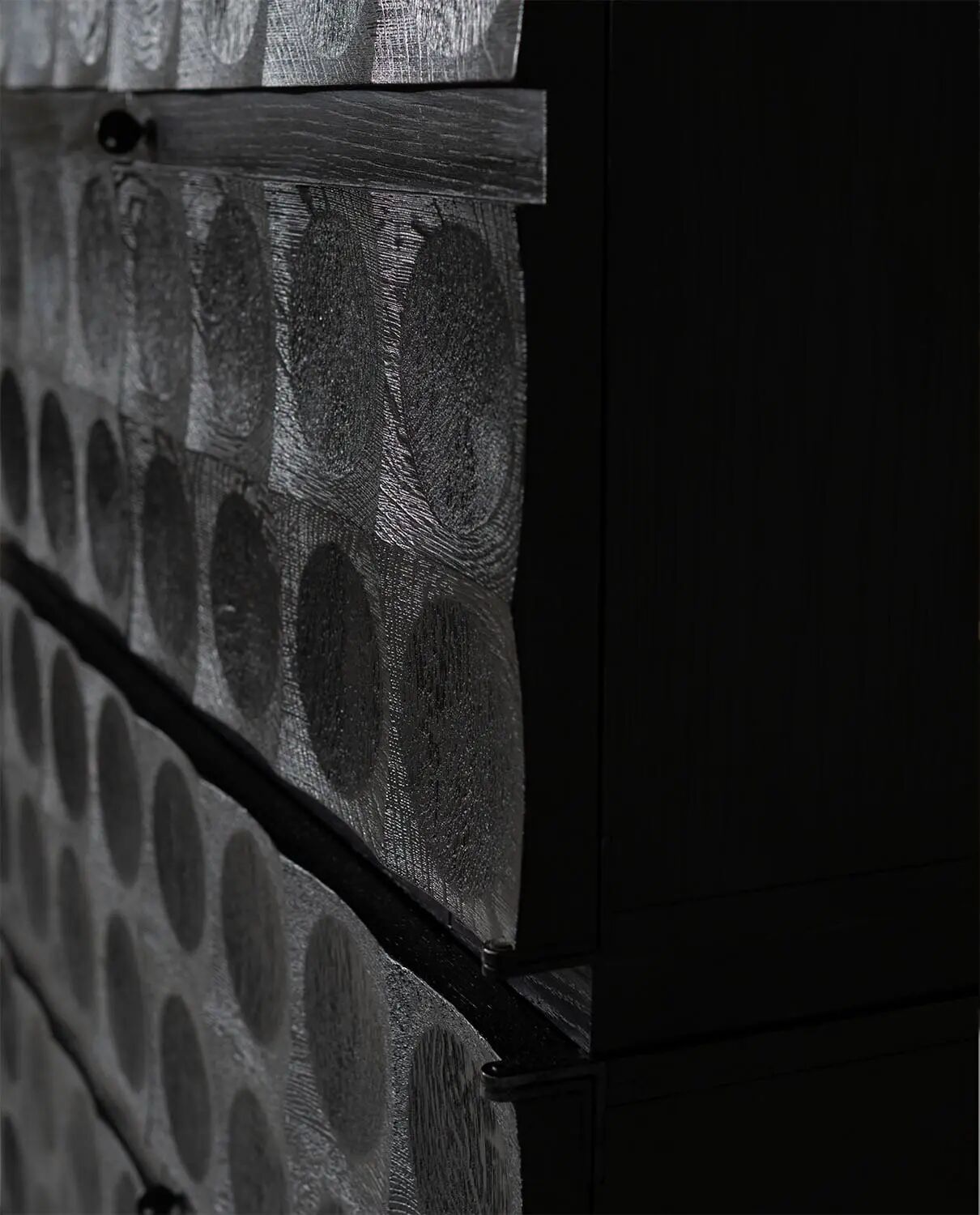 Brutalist Cabinet by J. Batenburg, Belgium 1970s