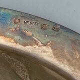 Plateau en metal argente meurgey paris poincon