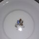 Porcelain dessert plates with cake dish