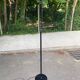 Lampadaire noir coupole vintage en acier articulé