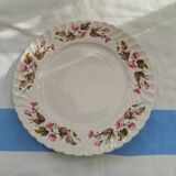 Assorted 18 old flower plates