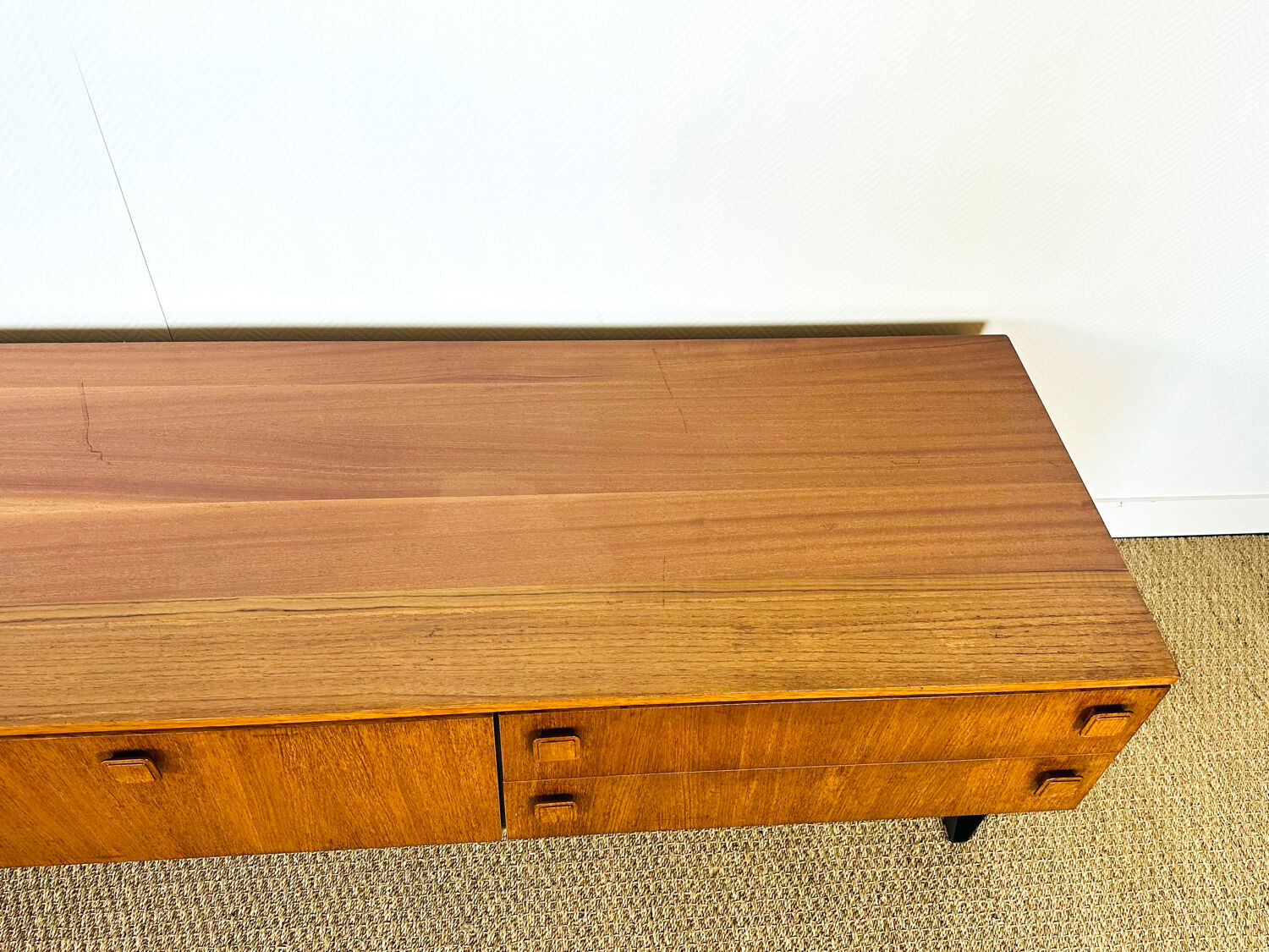 Scandinavian teak sideboard from the 1960s.
