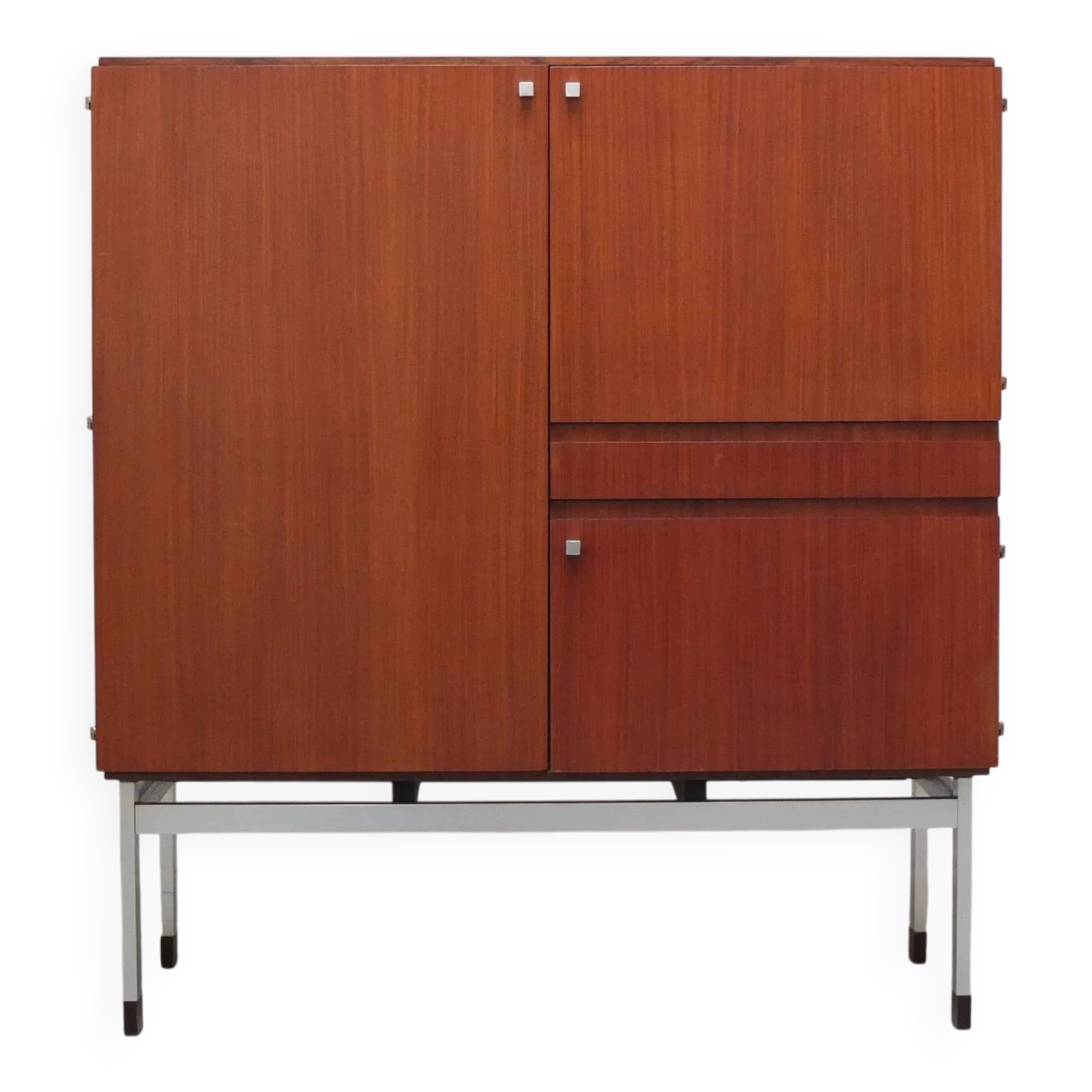 Modernist bar cabinet by Werner Wölfers for V-Form, 1960s