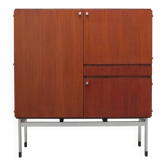 Modernist bar cabinet by Werner Wölfers for V-Form, 1960s