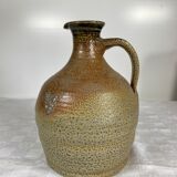 Turned sandstone pitcher