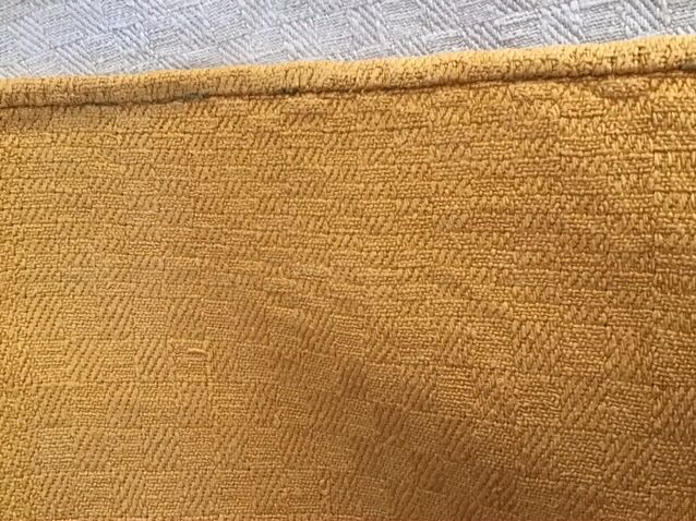 Yellow hemp tablecloth 65cmx100cm