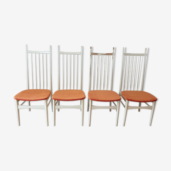 Ensemble de 4 chaises vintage