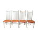 Ensemble de 4 chaises vintage