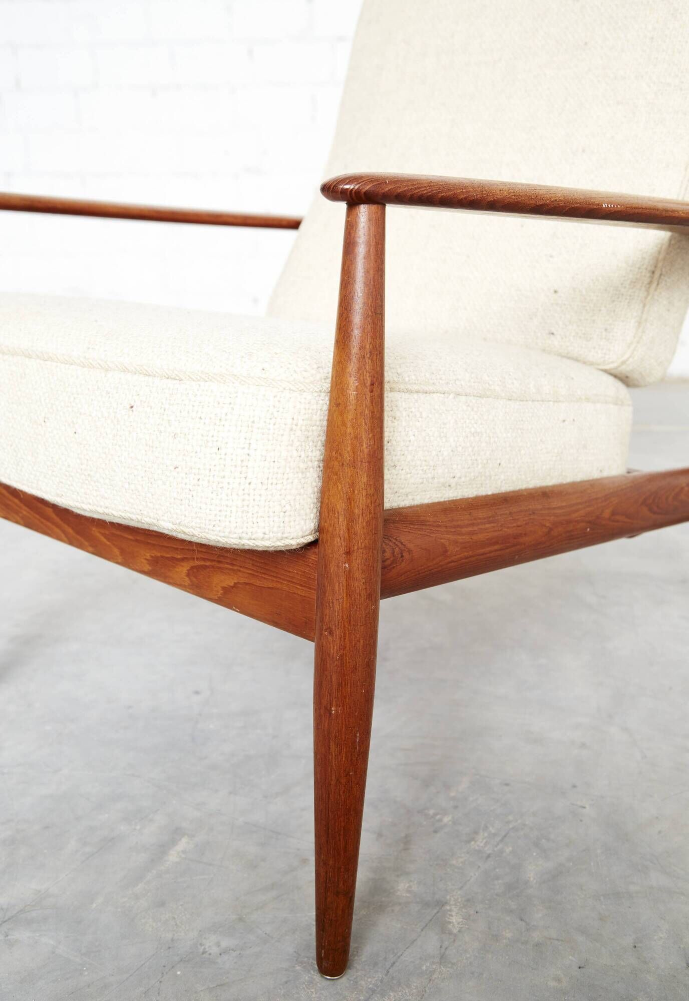 Mid-Century FD118 Teak Easy Chair by Grete Jalk for France &  Søn