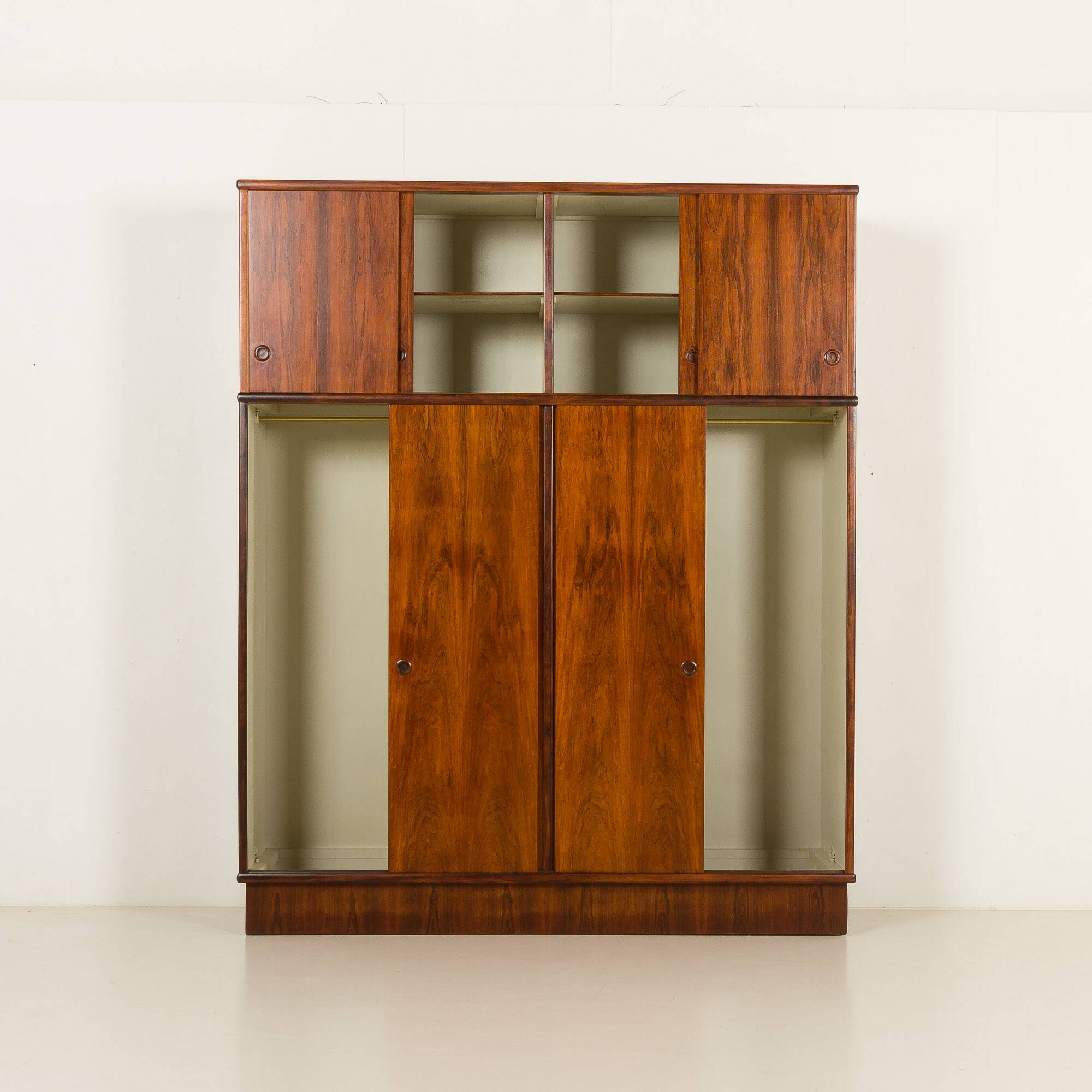 Very rare Danish rosewood cabinet by Omann Jun, 1960s.