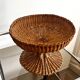 Wicker fruit bowl