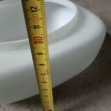 Vintage wall lamp, ceiling light in opaline glass