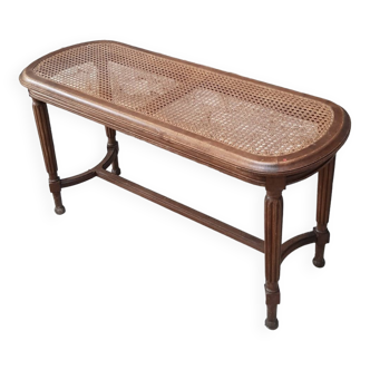 Large Louis XVI style piano stool