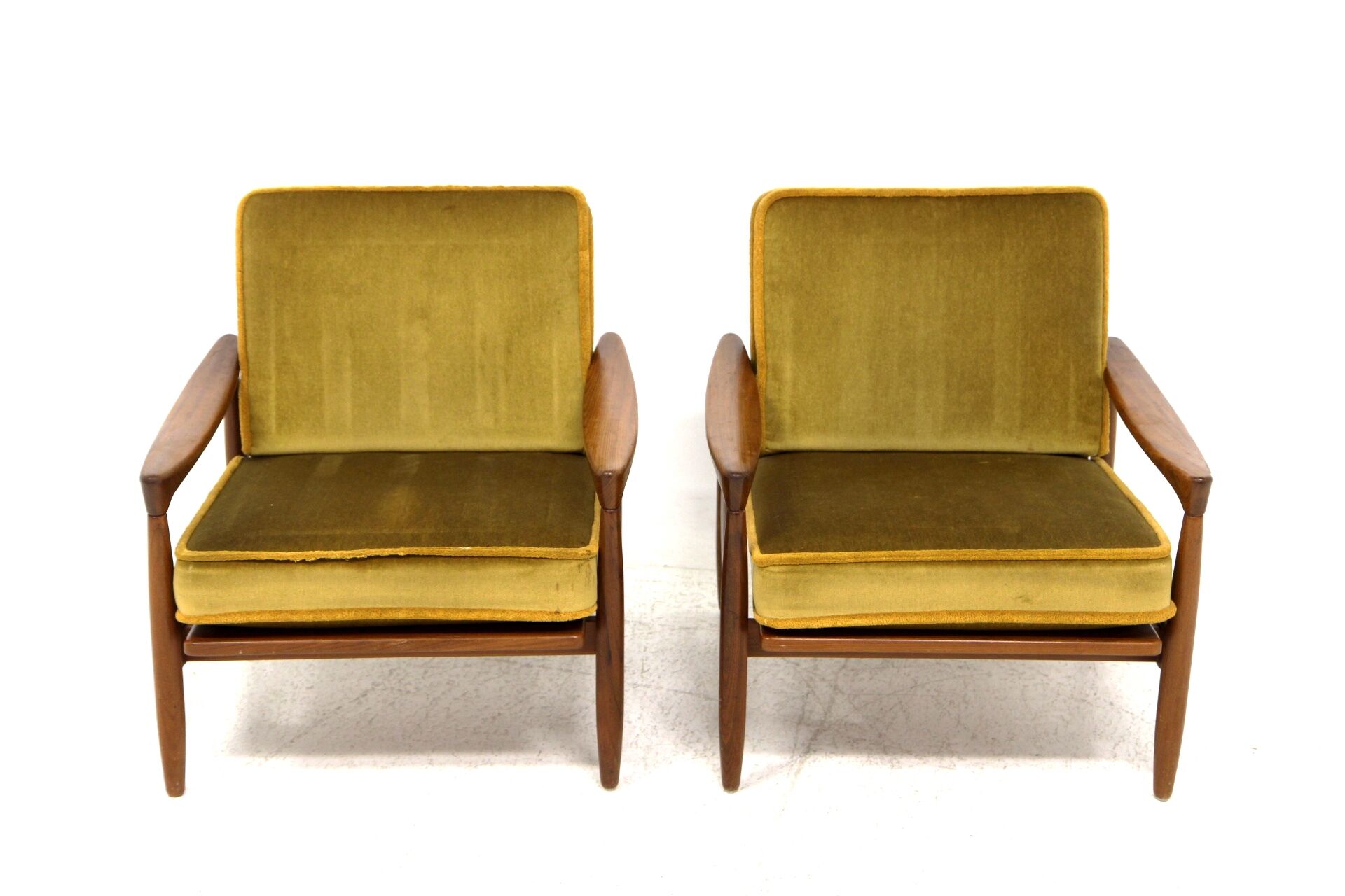 Pair of armchairs "Kolding", Erik Wørtz, Möbel-Ikea, Sweden, 1960