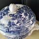 Lunéville earthenware soup tureen Model "English Style"