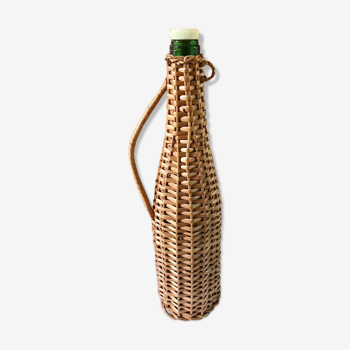 Wicker bottle