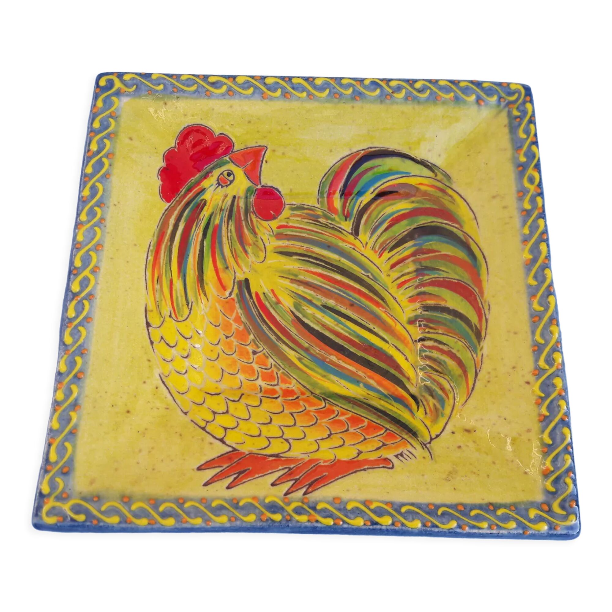 Assiette au coq