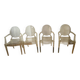4 Kartell Louis Ghost Chairs