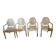 4 Kartell Louis Ghost Chairs